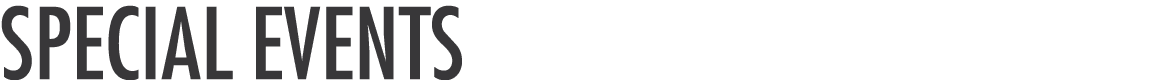 SPECIAL EVENTs