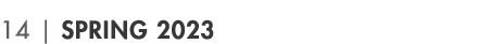 14 | Spring 2023