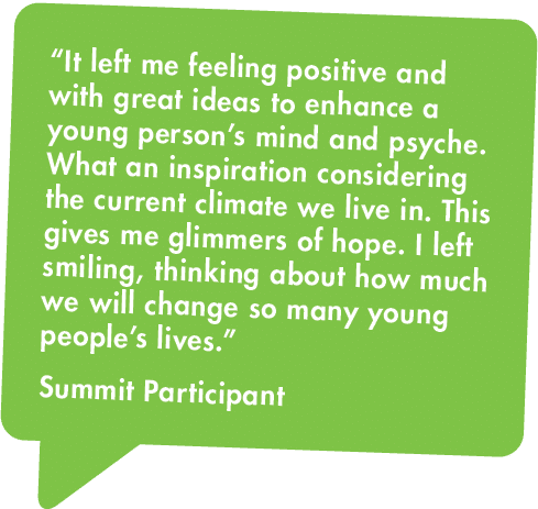  It left me feeling positive and with great ideas to enhance a young person s mind and psyche  What an inspiration co   