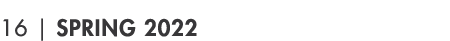 16   Spring 2022