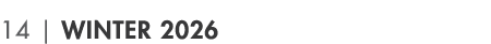 14 | Winter 2026