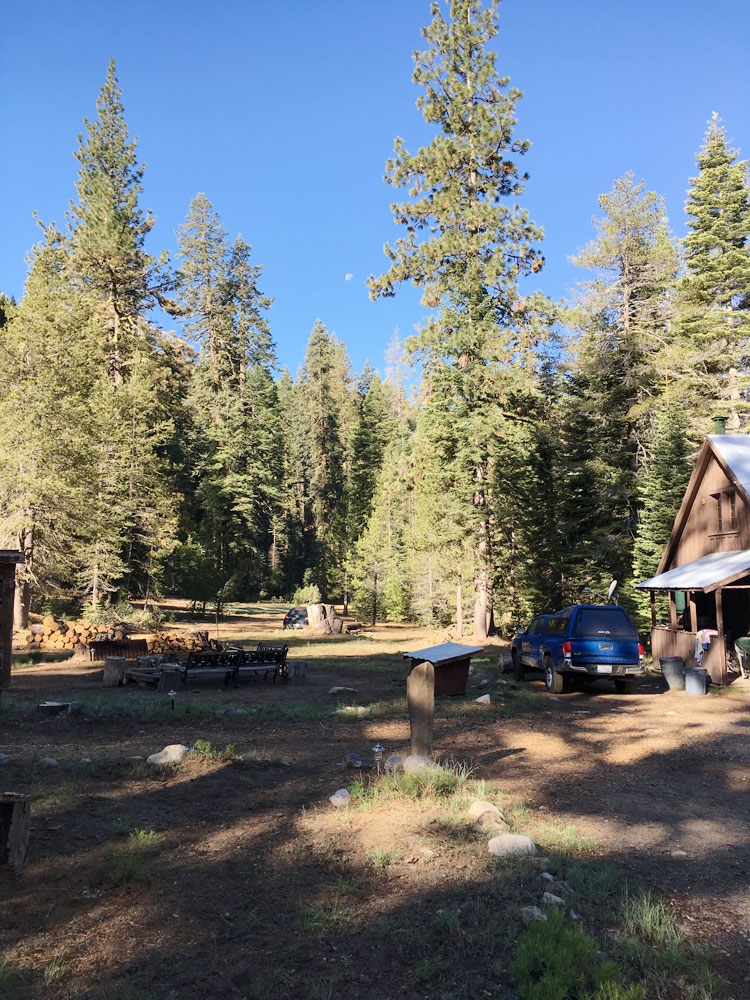 wilderness and lodge in the sierra nevadas