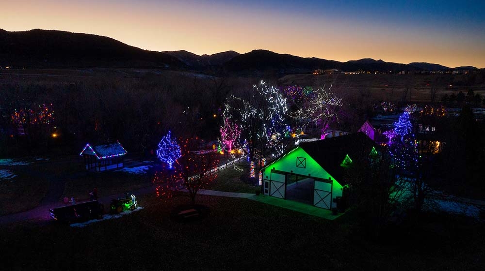 stables at trail of lights