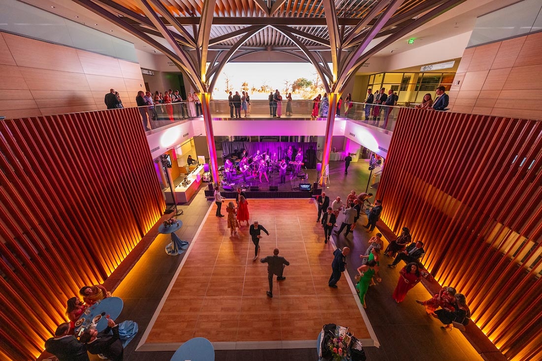 Dancing in the Atrium