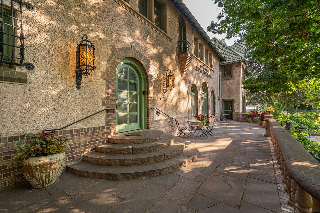 The Waring House front porch