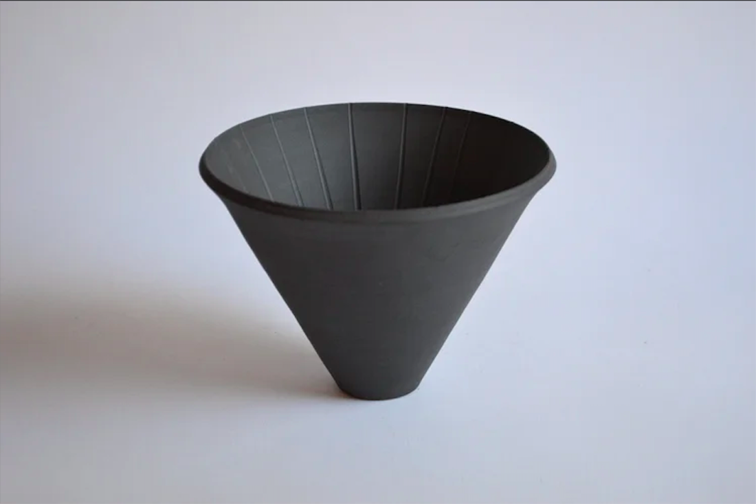 Stoneware coffee dripper