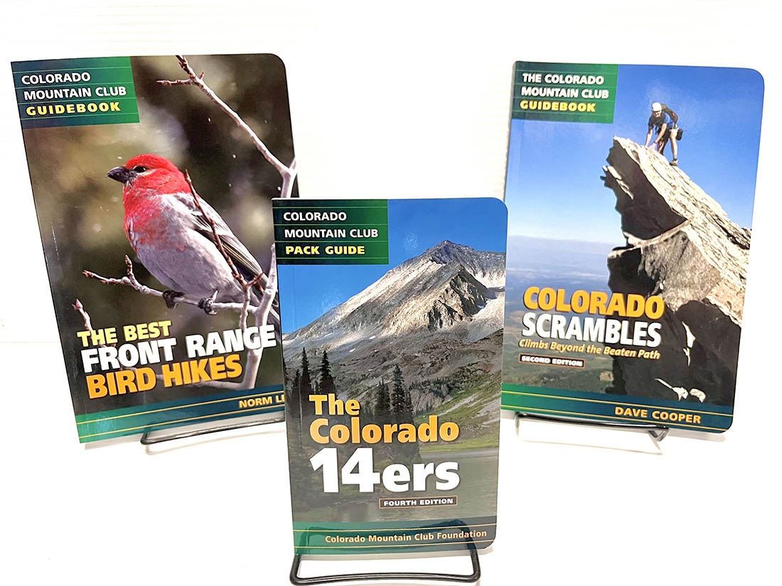 three Colorado guidebooks