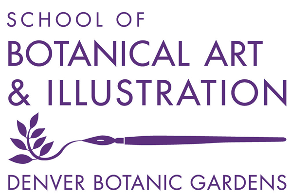 School of Botanical Art & Illustration purple logo
